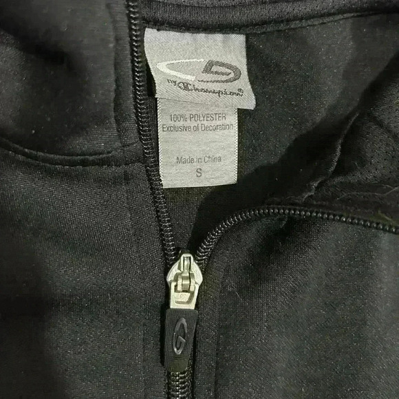 C9 Champion Men's Black Full Zip Jacket Lightweight Pockets Size S - Picture 2 of 7